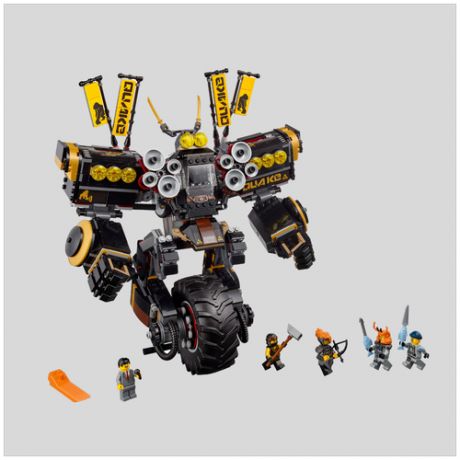 Конструктор "Ниндзя: Робот землятресений", 1232 детали, Panawealth international.