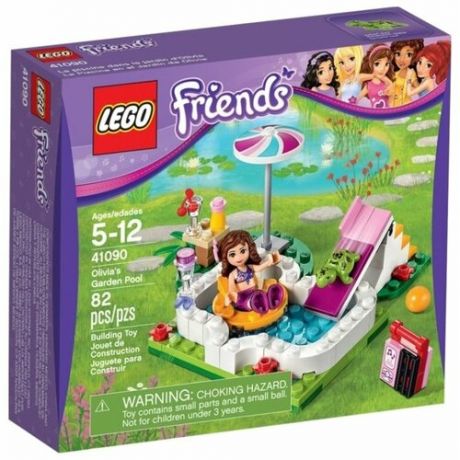 Конструктор LEGO Friends 41090 Маленький бассейн Оливии