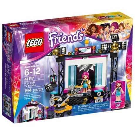 Конструктор Lego Friends 41117 LEGO Friends 41117 Телестудия поп-звезды