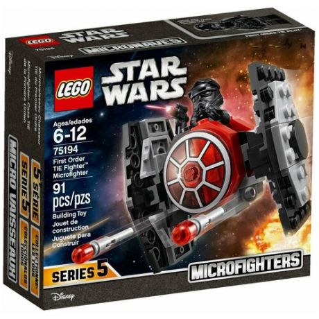 LEGO Star Wars TM Конструктор Микрофайтер Истребитель СИД Первого Ордена, 75194