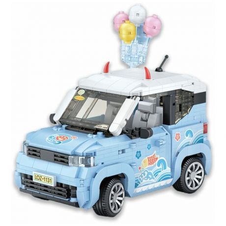Конструктор LOZ mini Машинка мини джип с шариками 875 деталей NO. 1131 mini Jeep with balls Car model