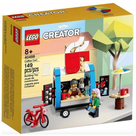 Конструктор Lego Creator 40488 Конструктор LEGO Creator 40488 Тележка для кофе