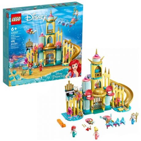 Конструктор LEGO Lego Disney Princess Подводный дворец Ариэль 43207