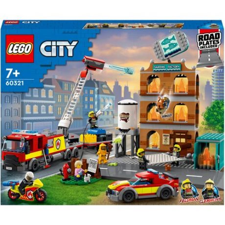 Конструктор LEGO City Fire 60321 Пожарная команда