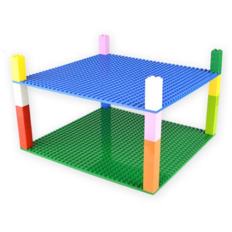 Стол для игры в конструктор с 2 пластинами
