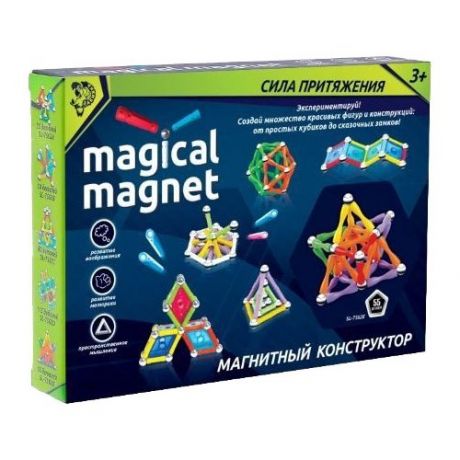 Конструктор Zabiaka Magical Magnet 1387369-55 Необычные фигуры