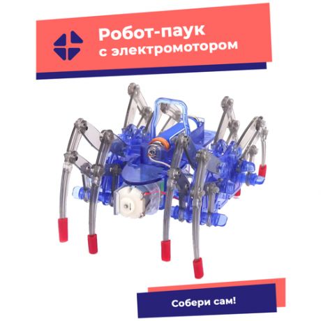 Робот паук / Робототехника / Конструктор с моторчиком / Паук робот с питанием от батарейки