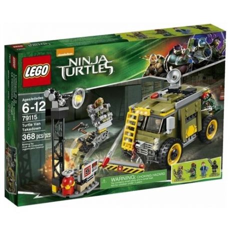 Конструктор LEGO Teenage Mutant Ninja Turtles 79115 Освобождение фургона черепашек