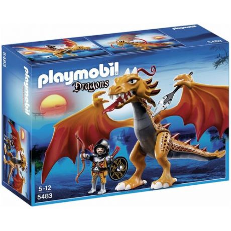 Набор с элементами конструктора Playmobil Dragons 5483 Огненный дракон