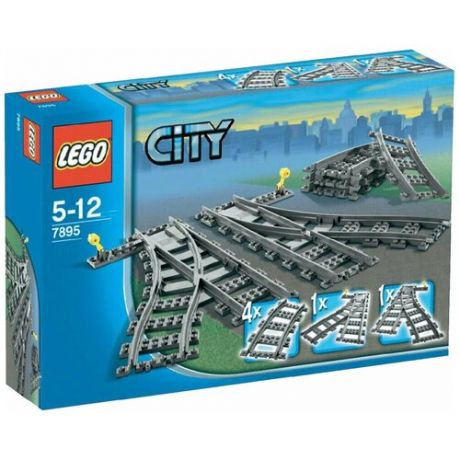 Конструктор LEGO City 7895 Переключаемые развилки
