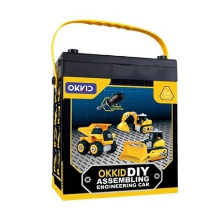 Конструктор OKKID DIY Assembling Engineering Car 1046
