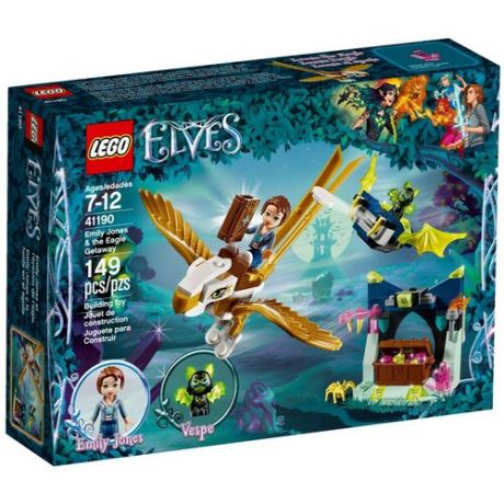 Конструктор LEGO Elves 41190 Побег Эмили на орле