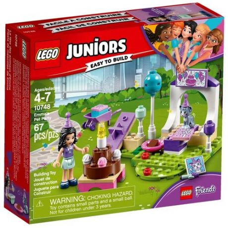LEGO Juniors Конструктор Вечеринка Эммы для питомцев Juniors, 10748