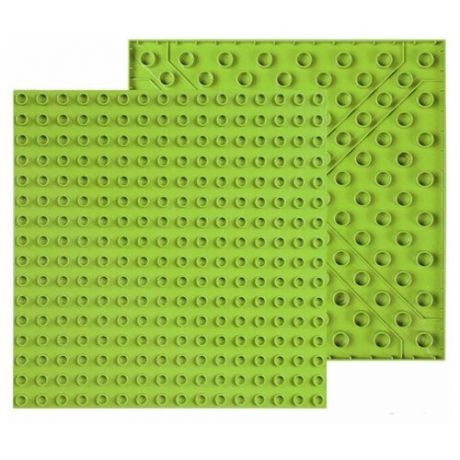 Двухсторонняя базовая пластина для конструкторов Лего Дупло 25,5 х 25,5 см