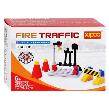 Конструктор Xipoo Block Fire XP93405 Fire Traffic