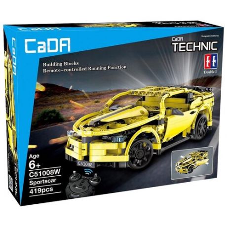 Конструктор Double Eagle CaDA Technic C51008W Спортивный автомобиль