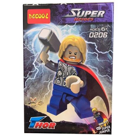 Конструктор Jisi bricks (Decool) Super Heroes 0206 Thor