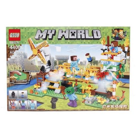 Конструктор QS08 My World 44086 Золотой мост