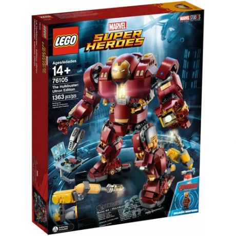 Конструктор LEGO LEGO Marvel Super Heroes 76105 Халкбастер: эра Альтрона