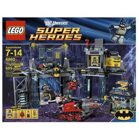 Конструктор LEGO DC Super Heroes 6860 Пещера Бэтмена