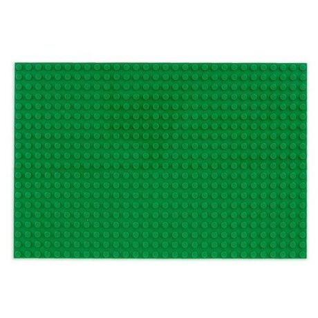 Пластина-основание для конструктора, 16 х 24 см, цвет зелёный 1268232 .