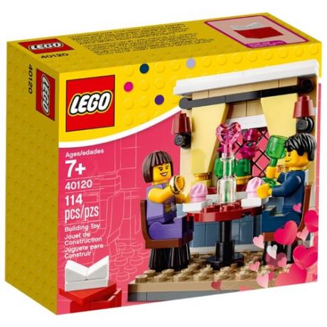 Lego Конструктор LEGO Seasonal 40120 Ужин в Валентинов день