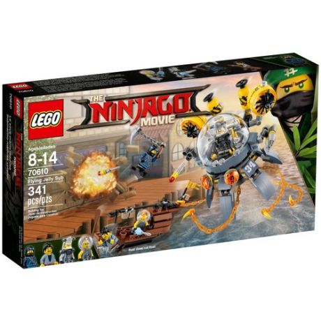 Lego Конструктор LEGO The Ninjago Movie 70610 Летучая субмарина «Медуза»