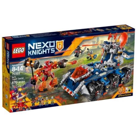 Конструктор LEGO Nexo Knights 70322 Подвижная башня Акселя