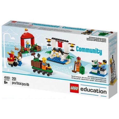 LEGO 45103 Дополнительный набор «Построй свою историю. Развитие речи 2.0. Городская жизнь»