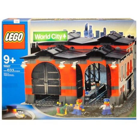 Lego Конструктор Lego 10027 Ремонтное депо поездов