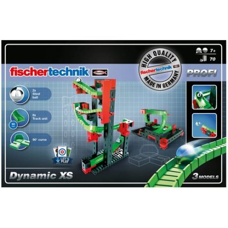 Конструктор Fischertechnik PROFI Dynamic XS / Динамика XS (шариковая дорожка)