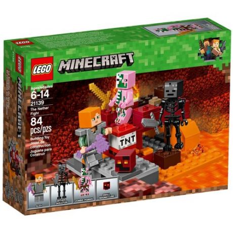 LEGO 21139 The Nether Fight - Лего Бой в подземелье