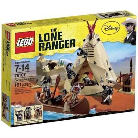 Lego Конструктор LEGO The Lone Ranger 79107 Лагерь команчи