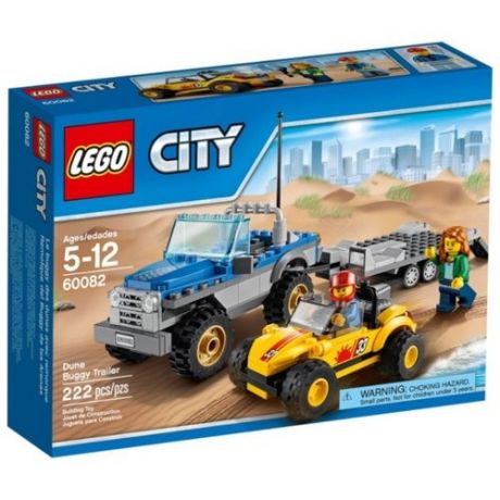 Конструктор LEGO City 60082 Перевозчик песчаного багги