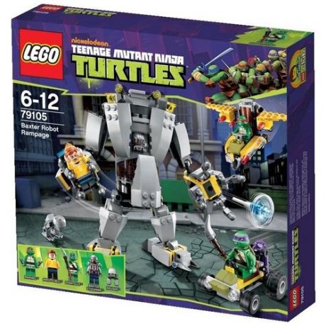 Конструктор LEGO Teenage Mutant Ninja Turtles 79105 Ярость робота Бакстера