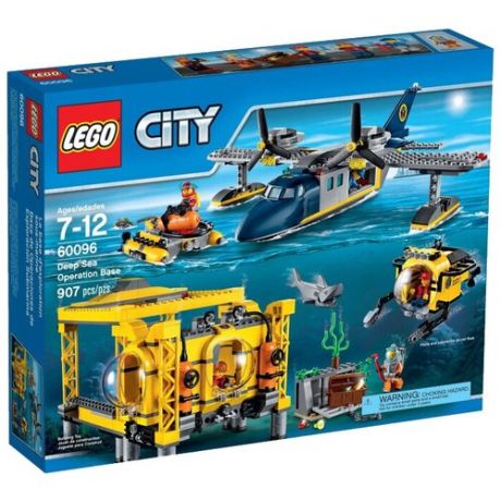 Lego Конструктор LEGO City 60096 Глубоководная исследовательская база
