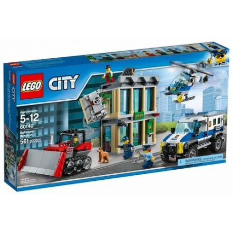 Конструктор LEGO City 60140 Ограбление на бульдозере