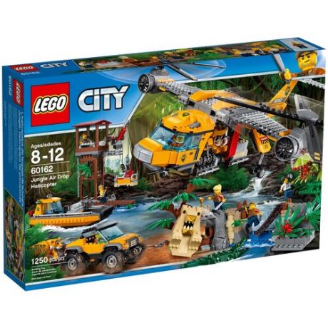 Конструктор Lego City 60162 Конструктор LEGO City 60162 Вертолёт для доставки тяжёлых грузов