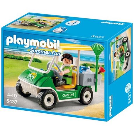Набор с элементами конструктора Playmobil Summer Fun 5437 Сервисный автомобиль кемпинга