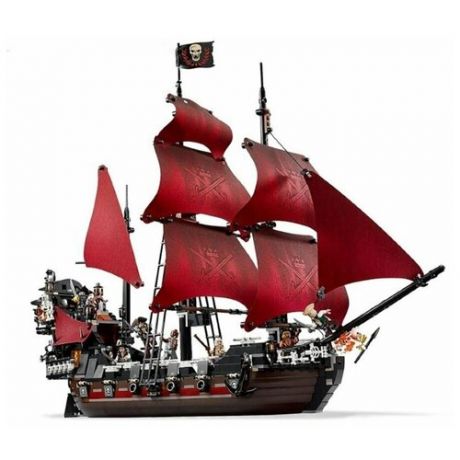 Конструктор "Пираты карибского моря: Месть королевы Анны" 1207 дет 6001
