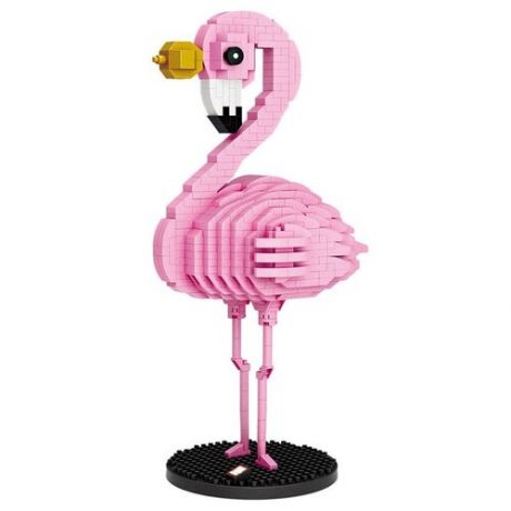 Конструктор LOZ Королевский фламинго 730 деталей NO. 9205 Royal flamingo iBlockFun Series