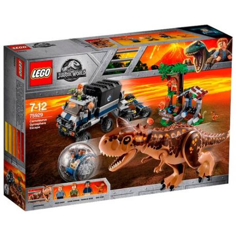 LEGO 75929 Carnotaurus Gyrosphere Escape - Лего Побег в гиросфере от карнотавра
