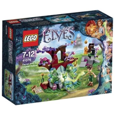 Конструктор LEGO Elves 41076 Фарран и Кристальная Лощина