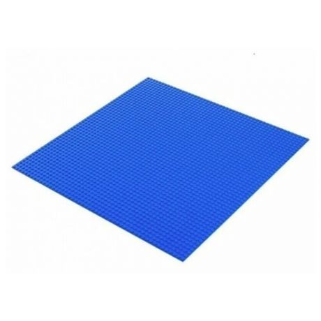 Базовая пластина для конструкторов Лего 40х40 см (синяя)