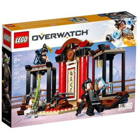 Lego Конструктор LEGO Overwatch 75971 Хандзо против Гэндзи