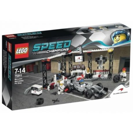 Конструктор LEGO Speed Champions 75911 Пункт техобслуживания McLaren Mercedes