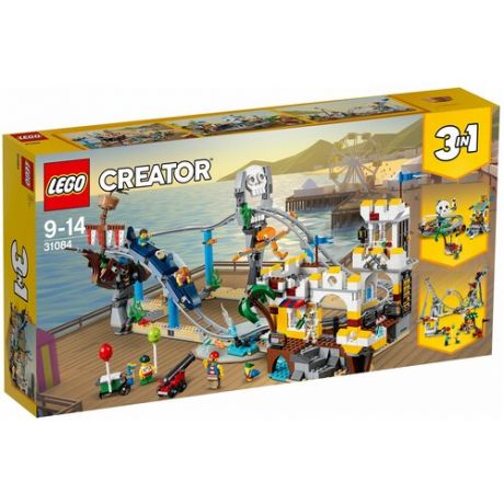 LEGO 31084 Pirate Roller Coaster - Лего Аттракцион Пиратские горки