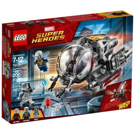 Конструктор LEGO Marvel Super Heroes 76109 Исследователи квантового мира