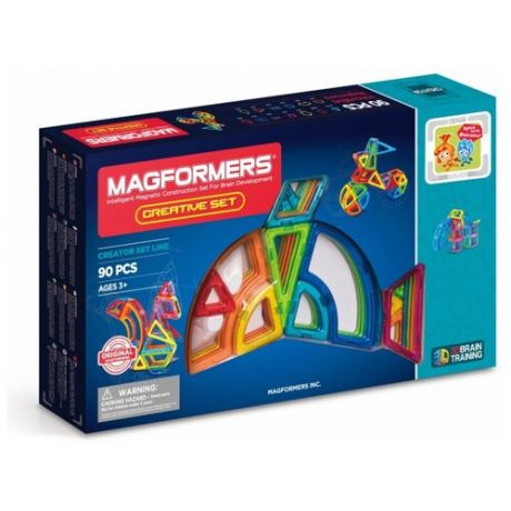 Конструктор Magformers Creator 703004+60100 Creative 90 + Box
