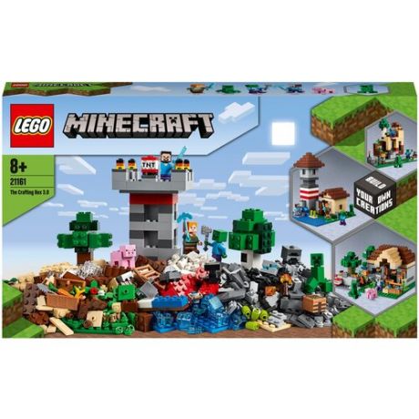 Конструктор LEGO LEGO Minecraft 21161 Набор для творчества 3.0